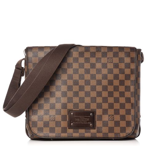 LOUIS VUITTON Damier Ebene Brooklyn MM 